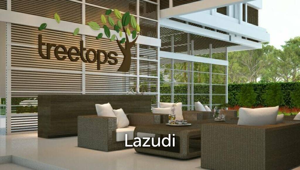 รูป 1 Bed 1 Bath 34.5 SQ.M Treetops Pattaya - รูปที่ 5/5