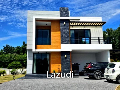 บ้านเดี่ยว ประจวบคีรีขันธ์ : Modern 3 Bed Villa with 1.5 Rai Land  at Pranburi