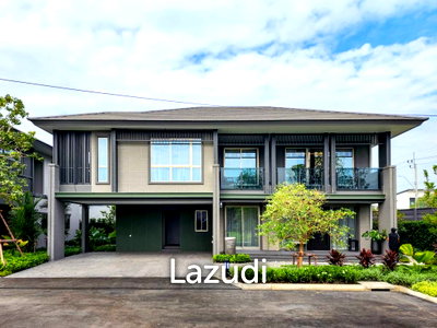 Houses for sale Suwannaphum International Airport : 4 Bed 4 Bath 330 SQ.M The Palm Bangna-Wongwaen 2