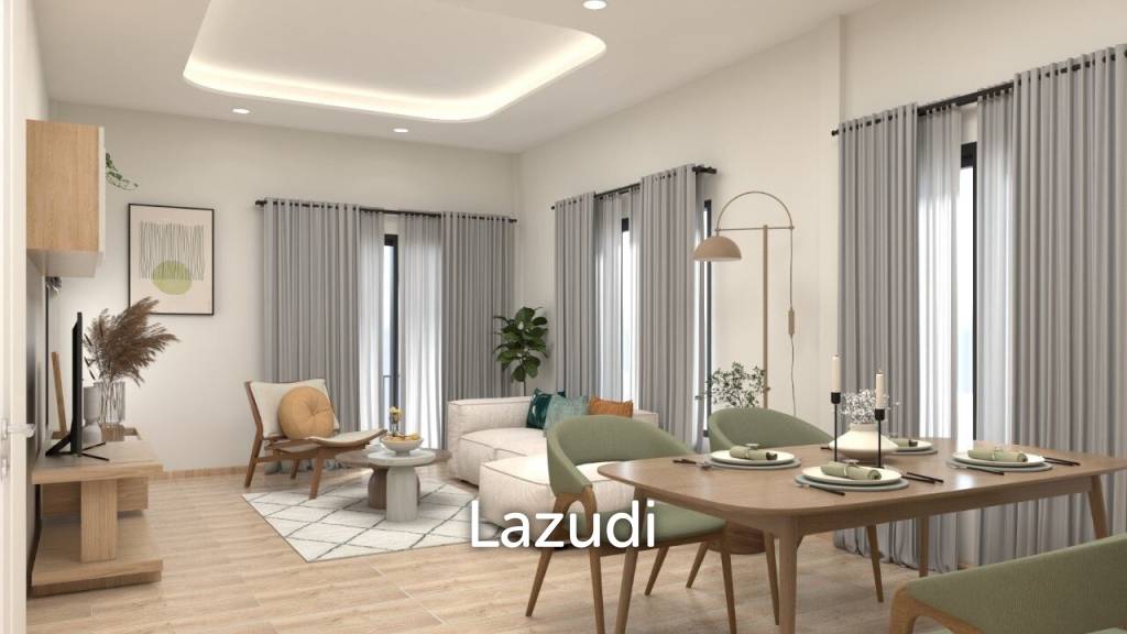 รูป 3 bed 2 bath 107 SQ.M The 9 Khao Tao Phase 2 - รูปที่ 5/15