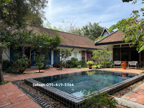 ขาย "บ้านสไตล์รีสอร์ท" พิกัด บ้านน้ำล้อม สารภี เชียงใหม่ ขายพร้อมเฟอร์นิเจอร์ (H366) T.0946511456