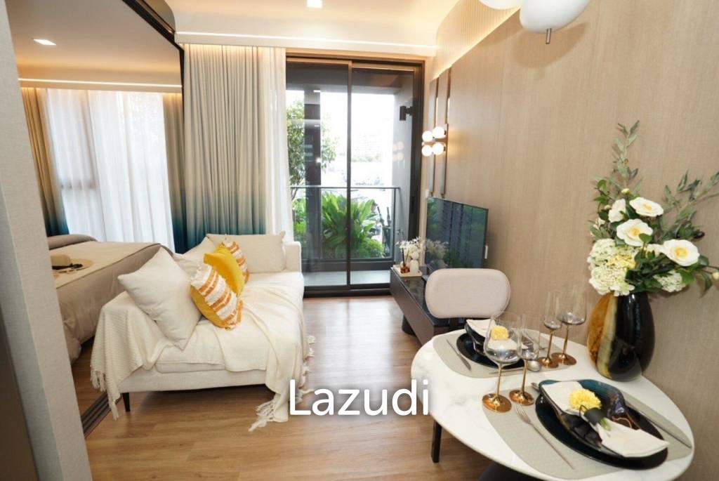 รูป 1 ห้องนอน 1 ห้องน้ำ 35 ตรม อควารัส จอมเทียน พัทยา - รูปที่ 12/14