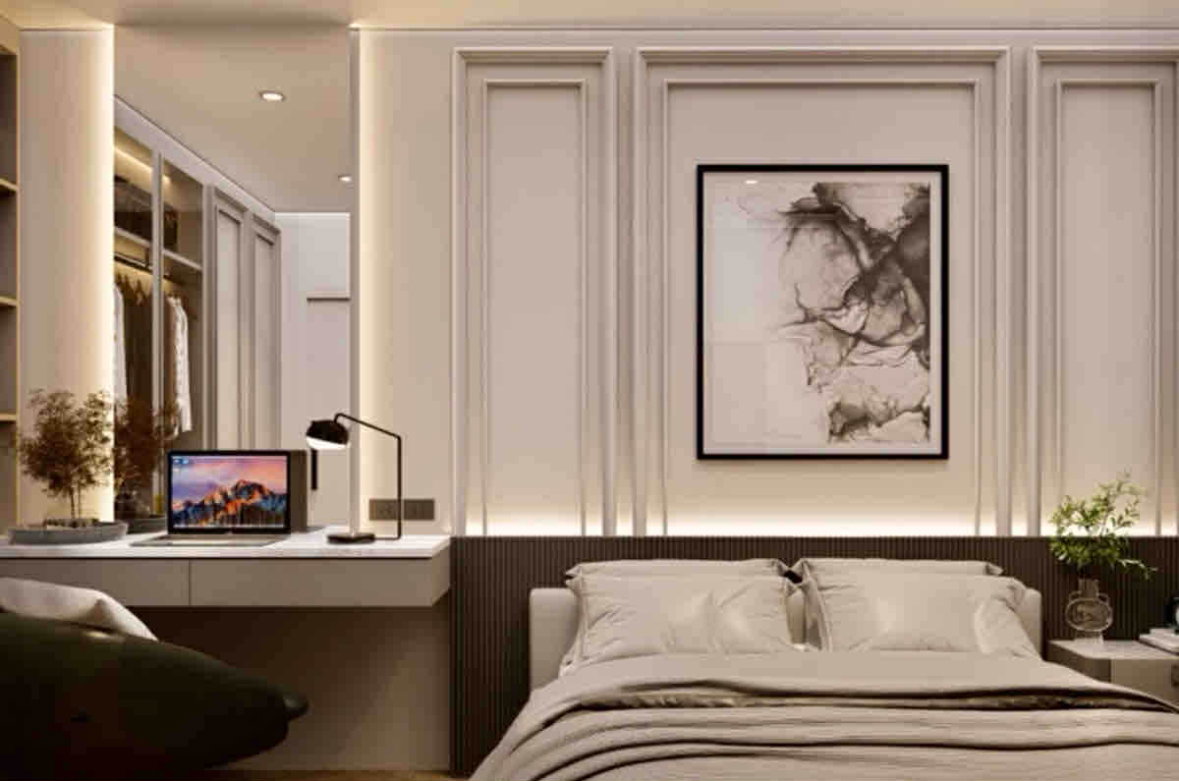 รูป ให้เช่าคอนโด เพชรเก้า ราชเทวี ห้องใหญ่ 2 ห้องนอน แต่งสวย พร้อมอยู่ - รูปที่ 15/19
