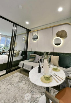คอนโด 1 ห้องนอน ชั้น 19 โครงการ Culture Thonglor ใกล้ BTS ทองหล่อ (ID 2399575)