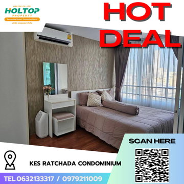 #R9455 🎉 280269 Condo for rent: KES Ratchada Condominium