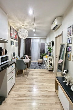 Condo next to the BTS. Beautiful, move-in ready unit . Special offer. Bang Khen, Mueang Nonthaburi. Size: 34.76 sq.m.