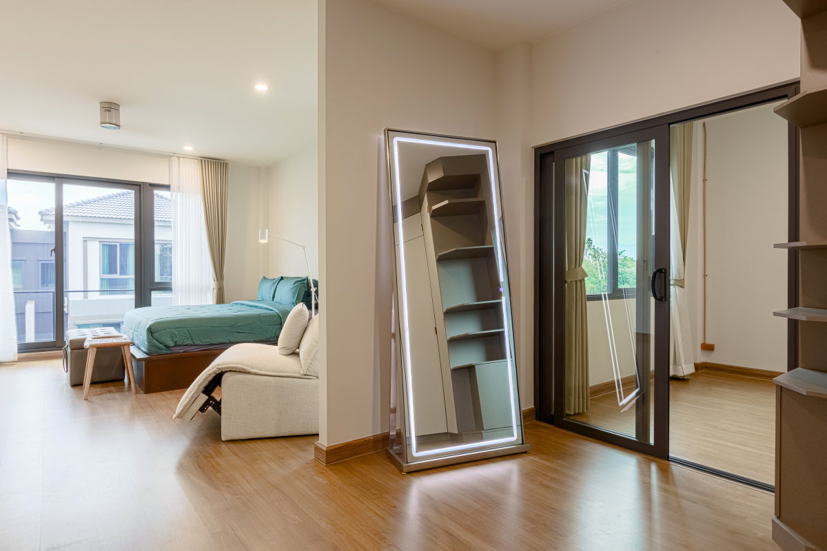 รูป บ้านเดี่ยวหลังใหญ่ สไตล์ยุโรป ใจกลางบางนา พร้อมให้เช่า - รูปที่ 22/37