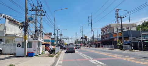 ขายที่ดินสวยมาก ถมแล้ว ทำกำแพง  เทปูนด้านหน้า  ติดถนนใหญ่ใกล้วัดลาดปลาดุก พิมลราช บางบัวทอง นนทบุรี มีสาธารณูปโภค ครบครัน เนื้อที่ 4 ไร่ 85 ตรว