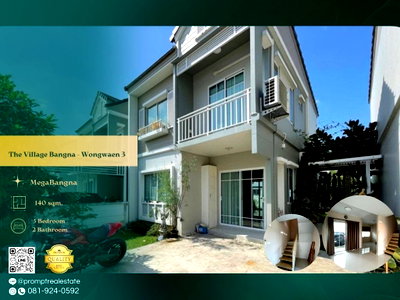 Houses for sale Suwannaphum International Airport : ST13853 - The Village Bangna - Wongwaen3