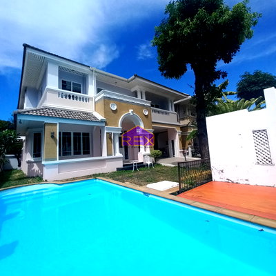 เช่าบ้านเดี่ยว ไบเทค บางนา : ให้เช่า Pool Villa - บ้านเดี่ยว ใกล้BTSปุณณวิถี สุขุมวิท101 ย่านบางนา