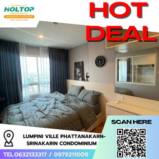 รูปภาพ #R9469 🎉 010369Condo for Rent: Lumpini Ville Phattanakarn-Srinakarin Condominium
