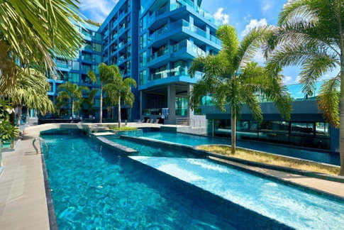 คอนโดมิเนี่ยมใกล้ชายหาดจอมเทียน ACQUA คอนโด 1ห้องนอน 1ห้อน้ำ โควต้าต่างชาติ