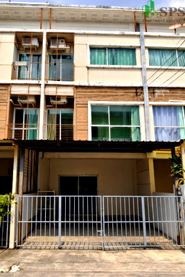 เช่าทาวน์โฮม ม.เกษมบัณฑิต พัฒนาการ : ให้เช่า Townhome 3 ชั้น จดทะเบียนบริษัท เลี้ยงสัตว์ได้ (SPSSR114)