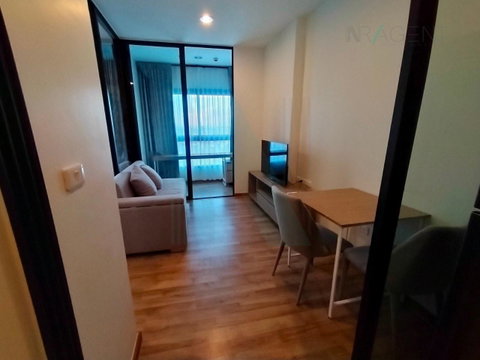 ให้เช่าคอนโด นิช โมโน เจริญนคร อาคาร 1 ชั้น 24 1 ห้องนอน ขนาด 34.00 ตรม ใกล้ Big C ดาวคะนอง