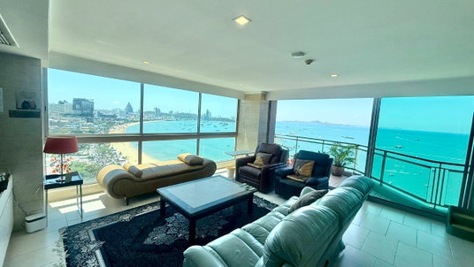 รูปภาพ ⛵ Northshore ⛵ Direct Sea view / 28F / 2bedrooms >> THB95,000/month彡