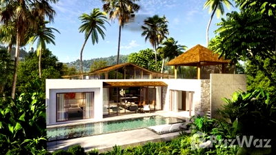 Houses for sale Thalang Phuket : 4 Bedroom Villa for sale at The Golden Hill Villas  1835958