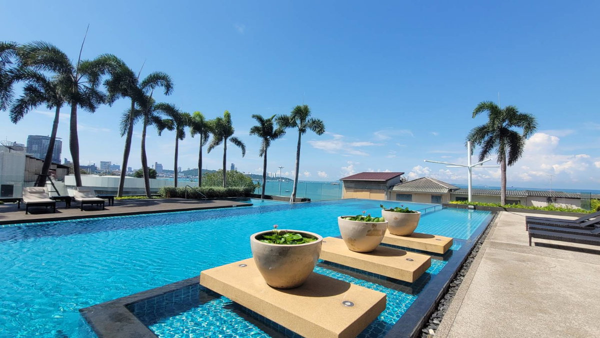 picture ⛵ Northshore ⛵ Direct Sea view / 28F / 2bedrooms >> THB95,000/month彡 - 12/14