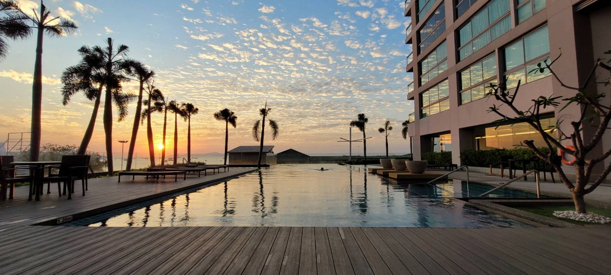 picture ⛵ Northshore ⛵ Direct Sea view / 28F / 2bedrooms >> THB95,000/month彡 - 11/14