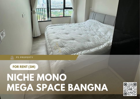 ให้เช่า 📍 Niche MONO Mega Space Bangna 📍 เฟอร์นิเจอร์ และ เครื่องใช้ไฟฟ้าครบ ใกล้ Mega