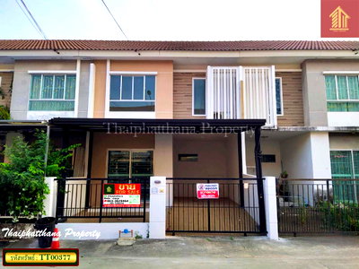 ขายทาวน์โฮม : หมู่บ้านพฤกษาวิลล์ 38/1 กิ่งแก้ว-หนามแดง ทาวน์เฮ้าส์ทำเลดี ต่อเติมพร้อมเข้าอยู่ 