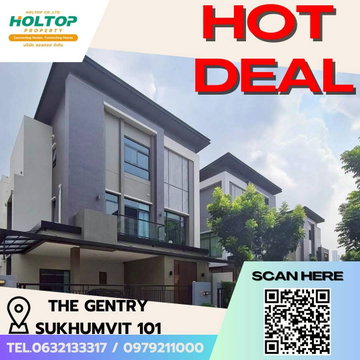 #E055 🎉040369 House for Rent The Gentry Sukhumvit 101