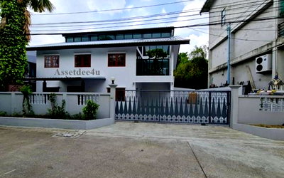 เช่าบ้านเดี่ยว บุญถาวร เกษตรนวมินทร์ : AH552 ให้เช่าบ้าน Home office ย่านลาดพร้าว โชคชัย4 บ้านเดี่ยว 70 ตร.ว. จดบริษัทได้ มีที่จอดรถ7คัน