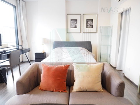 For Rent Condo IDEO MOBI RANGNAM Building 1, Floor 15,Studio, Room size 36 sqm