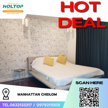 #R9509 🎉 040369 Condo for rent: Manhattan Chidlom