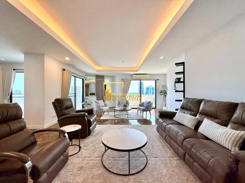 Fifty Fifth Tower | Renovated 3 Bed Condo For Rent in Thonglor - BR13306CD