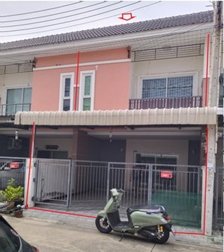 TOWN HOUSE 20.6 Sq.w. Muang Chon Buri Chonburi for 2.3M