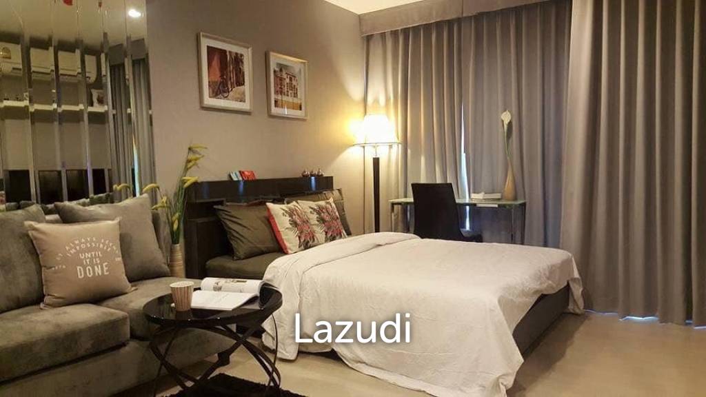 รูป 1 ห้องนอน 1 ห้องน้ำ 24.5 ตารางเมตร  ริทึ่ม สุขุมวิท 36-38 - รูปที่ 1/9
