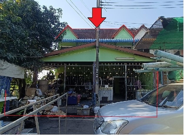 รูป ทาวน์เฮ้าส์ 39 ตร.วา รสสุคนธ์ธานี กระทุ่มแบน-สมุทรสาคร กระทุ่มแบน สมุทรสาคร 2.6M - รูปที่ 2/8