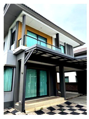 ขายบ้านเดี่ยว : บ้านเดี่ยว 57.3 ตร.วา โครงการ สราญสิริ ติวานนท์-แจ้งวัฒนะ 2 ปทุมธานี เมืองปทุมธานี ปทุมธานี 6.6M