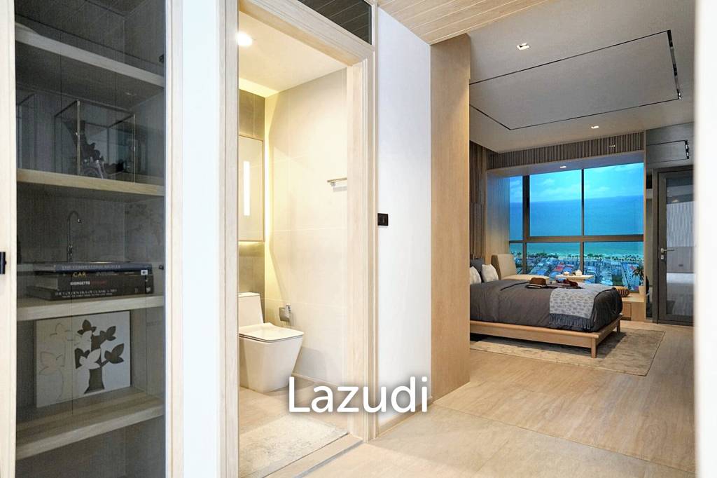 picture Studio 1 Bath 29.90 SQ.M Skypark Lucean Jomtien Pattaya Phase 1 - 4/5