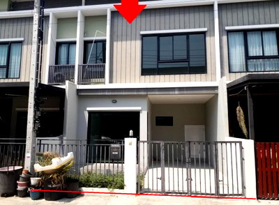 Townhouses for sale : TOWN HOUSE 18 Sq.w. Sai Noi Nonthaburi for 2.4M
