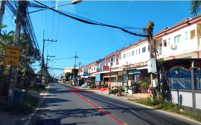 Shophouses for sale Kasetsart University Si Racha Campus : SHOP HOUSE 18 Sq.w. Si Racha Chonburi for 2.3M