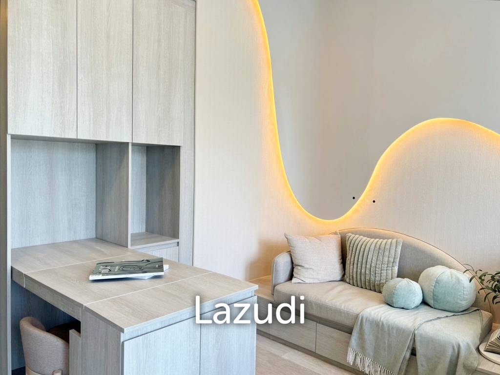 รูป 24.61 sqm modern condo on 17th floor at COBE Ratchada-Rama 9 Huai Khwang Bangkok - รูปที่ 6/10