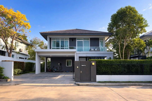 ขายบ้านมัณฑนา Serene Lake land and house ตกแต่งบิ้วอินหรูหราทั้งหลัง (H369) T.0946511456