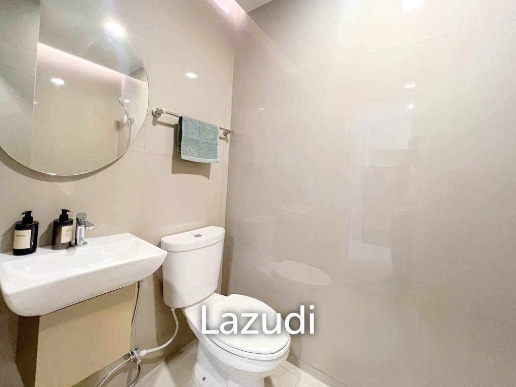 รูป 24.61 sqm modern condo on 17th floor at COBE Ratchada-Rama 9 Huai Khwang Bangkok - รูปที่ 10/10