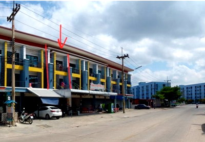 Shophouses for sale Kasetsart University Si Racha Campus : SHOP HOUSE 20 Sq.w. Si Racha Chonburi for 4.1M