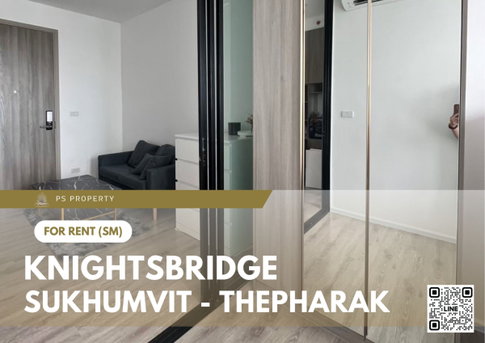 For rent 📍 Knightsbridge Sukhumvit - Thepharak 📍 Near MRT Thipawan. Fully furnished and equipped with appliances.