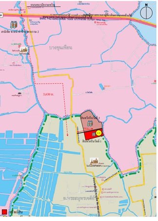 รูป บ้านแฝด 35 ตร.วา สินทวี กรีนวิลล์ [ซ.3] พระสมุทรเจดีย์ สมุทรปราการ 2.4M - รูปที่ 2/4