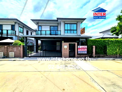 บ้านเดี่ยว ถนนรังสิต-นครนายก : ขายบ้านเดี่ยว 2 ชั้น ภัสสร ดอนเมือง-พหลโยธิน ใกล้ตลาดสี่มุมเมือง