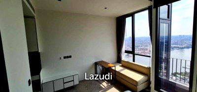 Condos for sale : 25.5 sqm high floor condo Chapter Charoennakorn-Riverside Bang Lamphu Lang