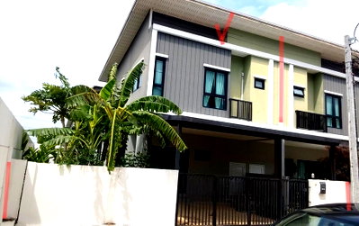 Townhouses for sale : TOWN HOUSE 36 Sq.w. Sai Noi Nonthaburi for 3.2M