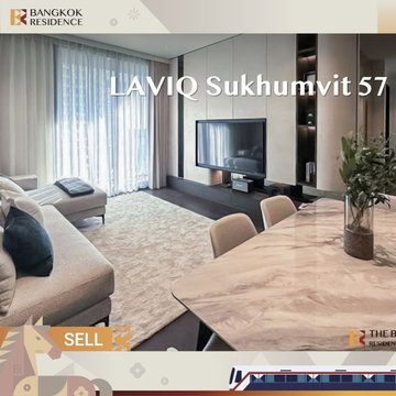 🎀 3ห้องนอน แต่งสวย สไตล์โมเดิร์น  🛌 LAVIQ Sukhumvit 57 ใกล้ Bts ทองหล่อ