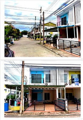 ทาวน์โฮม วิทยาลัยเทคนิคราชสิทธาราม : ทาวน์เฮ้าส์ 29.6 ตร.วา วิเศษสุขนครใหม่ (ถนนพระราม 2) เมืองสมุทรสาคร สมุทรสาคร 2.4M