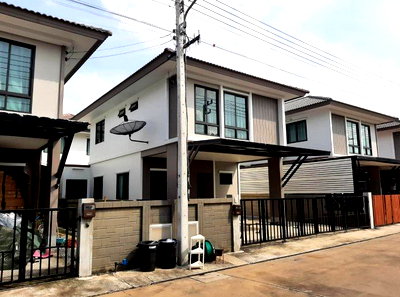 บ้านเดี่ยว ดรีมเวิลด์ : บ้านแฝด 37.5 ตร.วา โครงการ บ้านฉัตรหลวง 17 ปทุมธานี คลองหลวง ปทุมธานี 3.7M