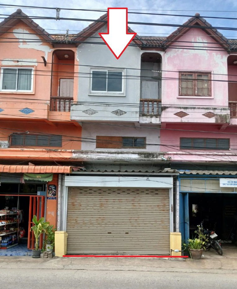 รูป อาคารพาณิชย์ 22 ตร.วา ร่มบุญ ศรีราชา-ชลบุรี ศรีราชา ชลบุรี 2.4M - รูปที่ 2/10
