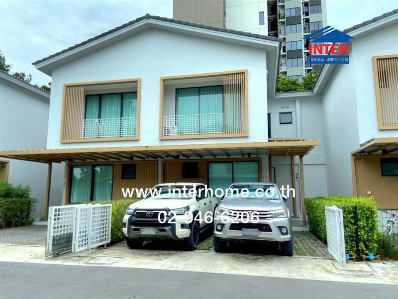Twin houses for sale : Semi-Detached House for Sale – 2 Storeys at Siamese Kin Ramintra Phase 2, Soi Ramintra 64